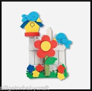 Birdhouse Wood Memo Craft Kit for Kids Magnetic ABCraft  