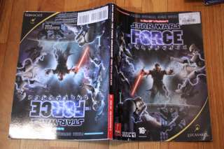 Star Wars Force Unleashed Player Guide Wii Xbox 360 Ps3  