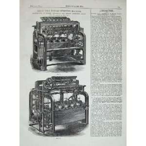  1875 Keats Silk Thread Twisting Machine Greenwood