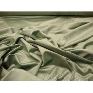  Green Lily Cotton Rayon Blend Velvet Fabric Per Yard: Arts 