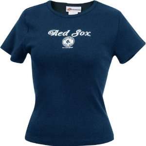  Boston Red Sox Womens Baby Doll Tee: Sports & Outdoors