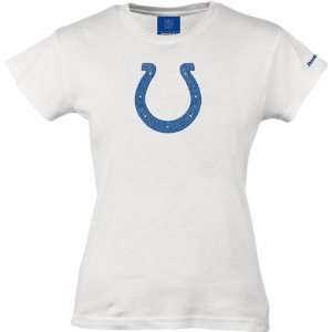   Colts Short Sleeve MVP Baby Doll Sequins T Shirt: Sports & Outdoors