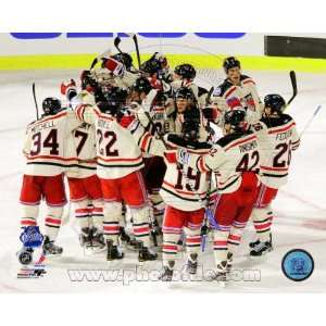 New York Rangers   Celebrating Winning the 2012 NHL Winter Classic 