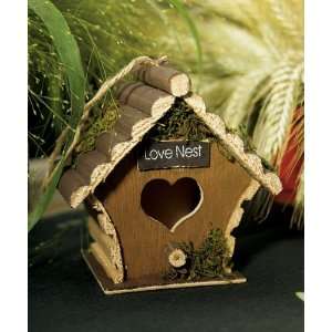  Miniature Wooden Birdhouses Toys & Games