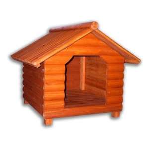   Merry Pet The Log Home Wood Pet House, Medium